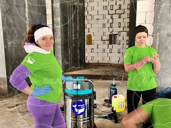 Название фото: Уборка в новостройке