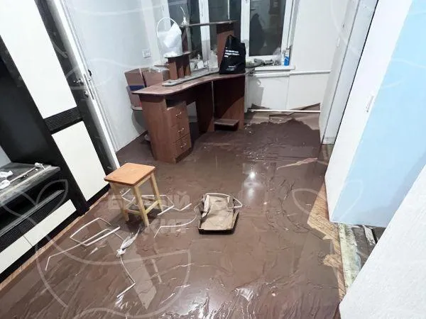 Название фото: Уборка после прорыва канализации и потопа