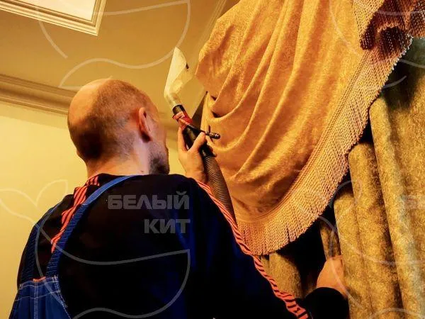 Название фото: Чистка штор